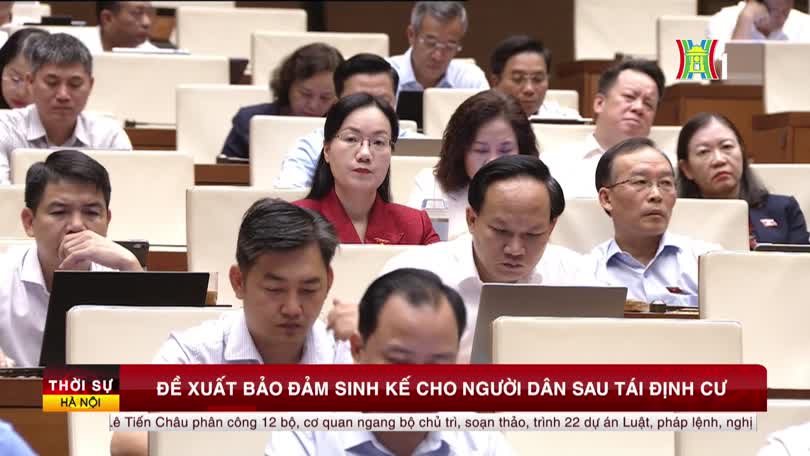 Đề xuất bảo đảm sinh kế cho người dân sau tái định cư