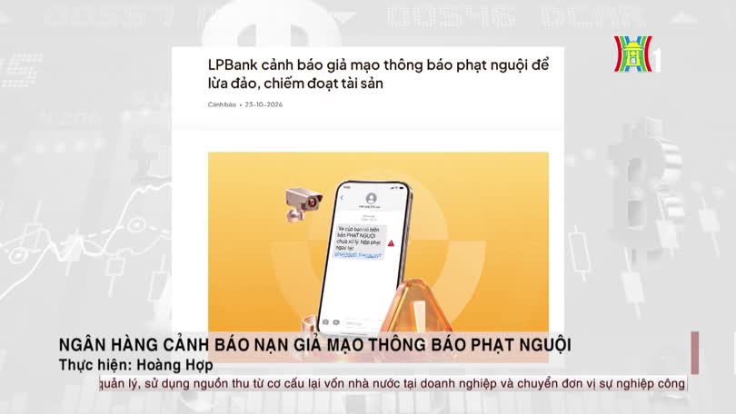 Ngân hàng cảnh báo nạn giả mạo thông báo phạt nguội