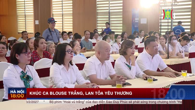 Khúc ca blouse trắng, lan tỏa yêu thương