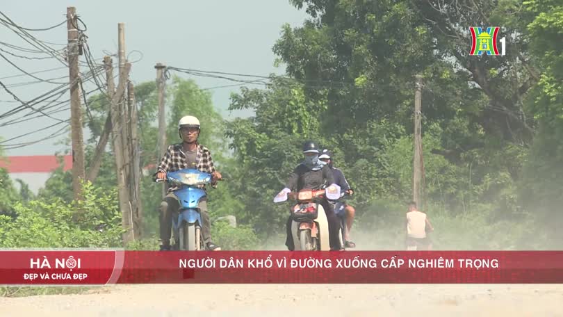 Người dân khổ vì đường xuống cấp nghiêm trọng
