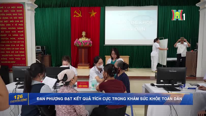 Đan Phượng đạt kết quả tích cực trong khám sức khỏe toàn dân