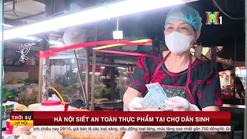 Hà Nội siết an toàn thực phẩm tại chợ dân sinh