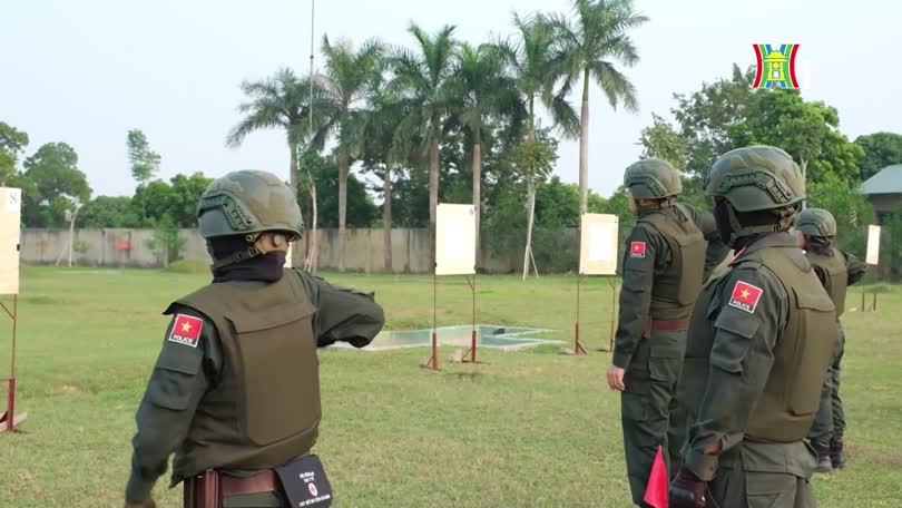Sĩ quan Công an Việt Nam vượt sát hạch Liên hợp quốc