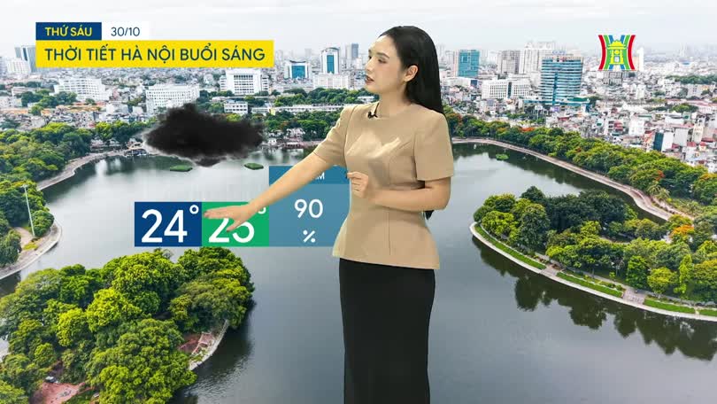 Dự báo thời tiết sáng | 30/10/2026