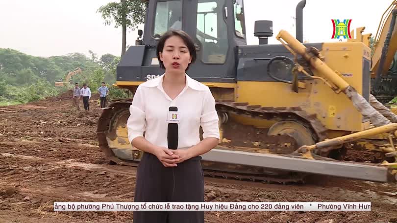 Xã Đông Anh cưỡng chế công trình vi phạm trên đất công
