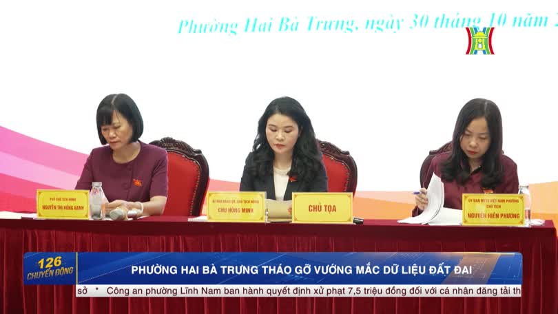 Phường Hai Bà Trưng tháo gỡ vướng mắc dữ liệu đất đai