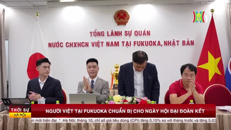 Người Việt tại Fukuoka chuẩn bị cho Ngày hội Đại đoàn kết toàn dân tộc