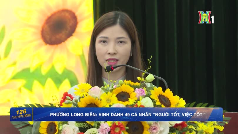 Phường Long Biên: Vinh danh 49 cá nhân 'Người tốt, việc tốt'