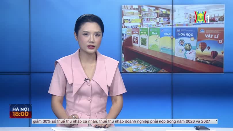 Sử dụng thống nhất một bộ sách giáo khoa từ năm học 2028-2029