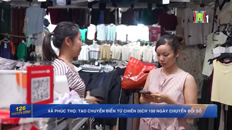 Xã Phúc Thọ: Tạo chuyển biến từ chiến dịch 100 ngày chuyển đổi số