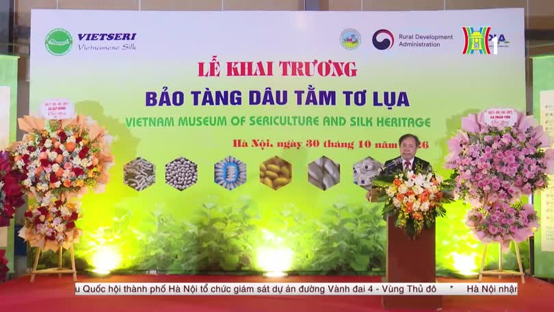Bảo tàng Dâu tằm tơ lụa chính thức mở cửa