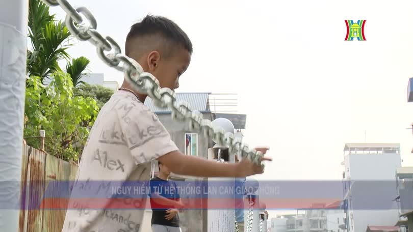 Nguy hiểm từ hệ thống lan can giao thông