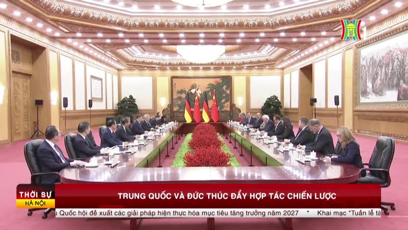 Trung Quốc và Đức thúc đẩy hợp tác chiến lược