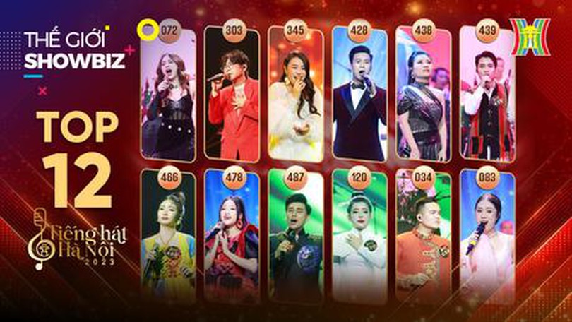 12 thí sinh xuất sắc vào chung kết Tiếng hát Hà Nội