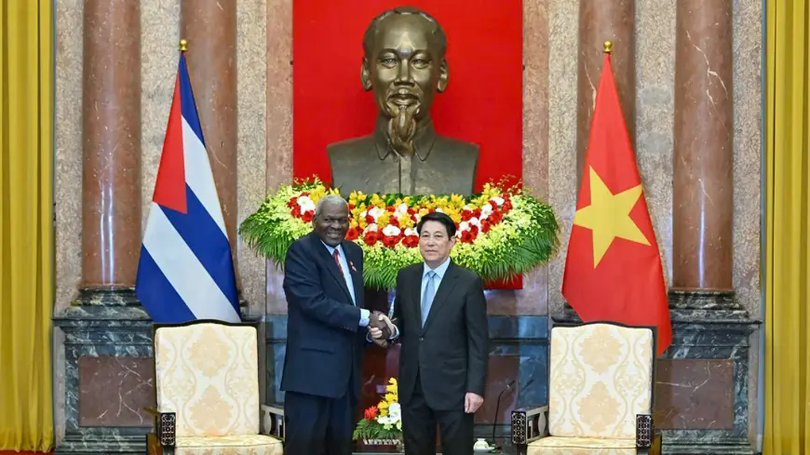 Chủ tịch nước hội kiến Chủ tịch Quốc hội Cuba