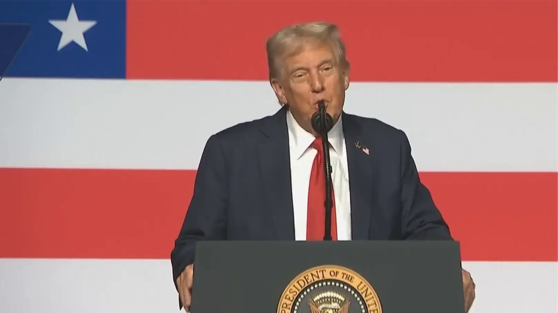 Ông Trump phát biểu trước hàng trăm tướng lĩnh Mỹ tại Virginia
