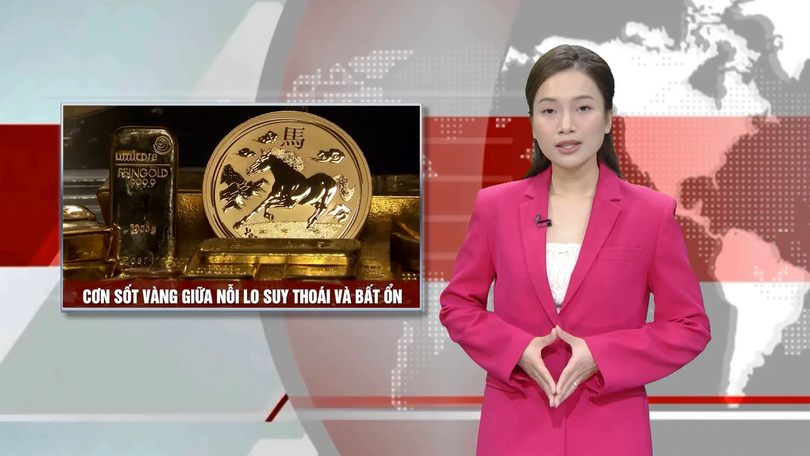 Cơn sốt vàng giữa nỗi lo suy thoái và bất ổn | Nhìn ra thế giới | 11/10/2025