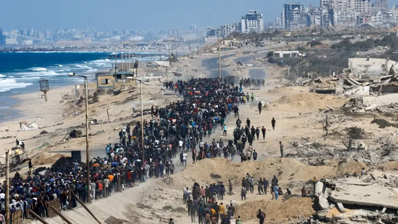 500.000 người Palestine trở về thành phố Gaza