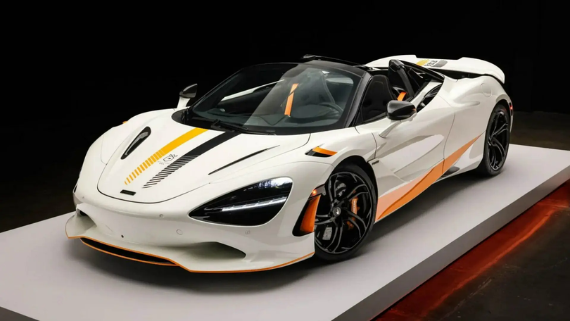 McLaren 750S Spider Triple lên sàn đấu giá