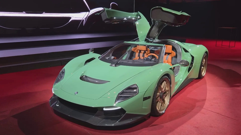 Mẫu Hypecar Capricorn 01 bản giới hạn 19 chiếc
