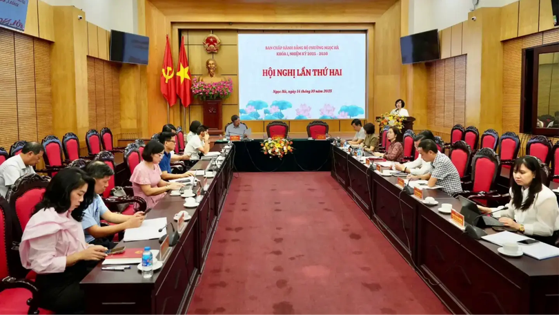 Phường Ngọc Hà kiện toàn các chức danh cán bộ lãnh đạo