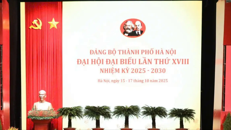 Chiều nay, diễn ra phiên trù bị Đại hội Đảng bộ TP Hà Nội