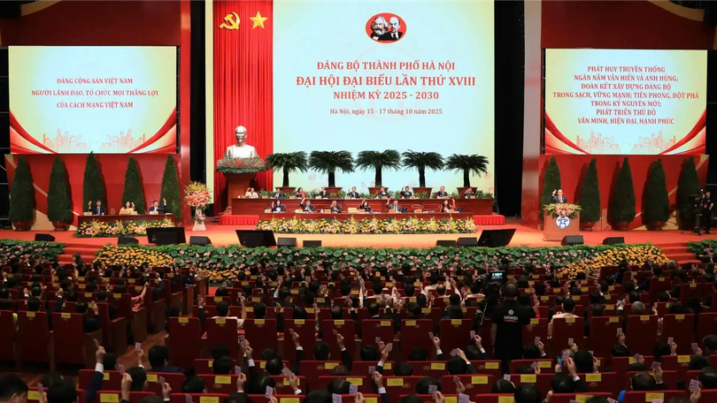 Khai mạc phiên trù bị Đại hội đại biểu Đảng bộ TP Hà Nội lần thứ XVIII