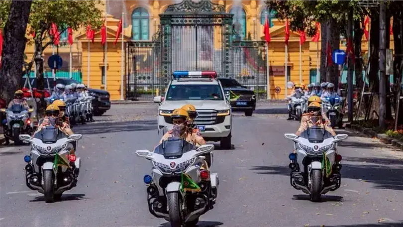 Phân luồng giao thông phục vụ Đại hội Đảng bộ TP Hà Nội