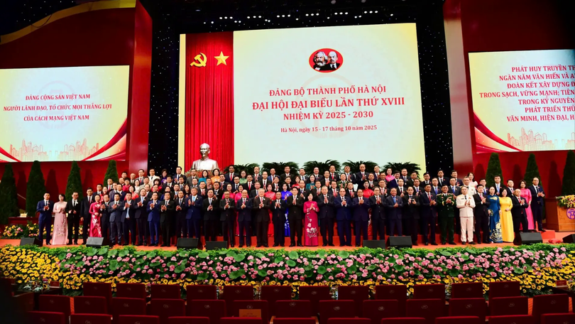 Bầu Ban Chấp hành Đảng bộ thành phố Hà Nội khoá XVIII