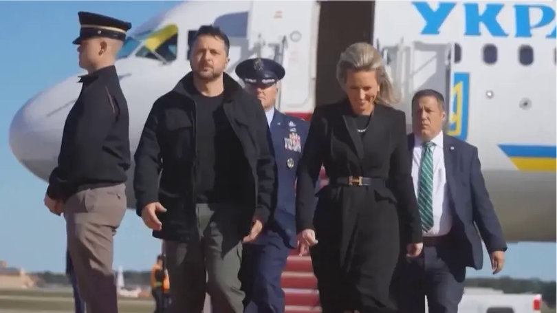 Tổng thống Ukraine đến Mỹ chuẩn bị gặp Tổng thống Trump