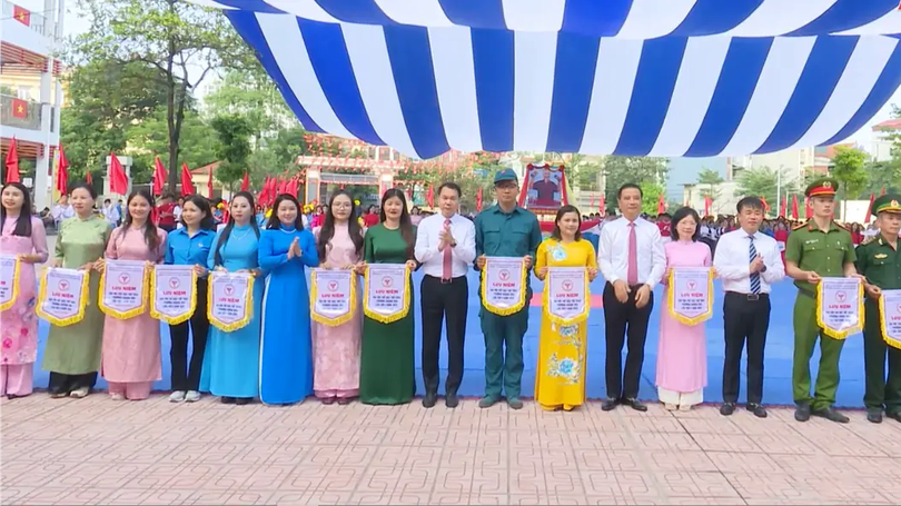 Hơn 600 VĐV tham dự đại hội TDTT phường Hoàng Mai