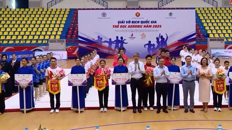 Khai mạc Giải vô địch thể dục Aerobic quốc gia
