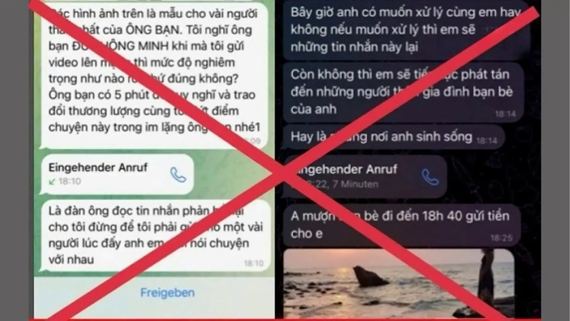 Cảnh báo chiêu trò 'chat sex' để tống tiền