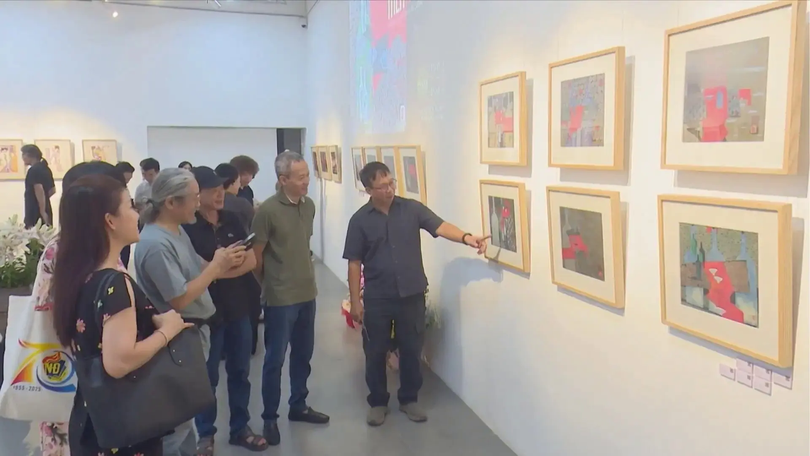 Nghệ thuật tạo hình độc đáo trên giấy dó