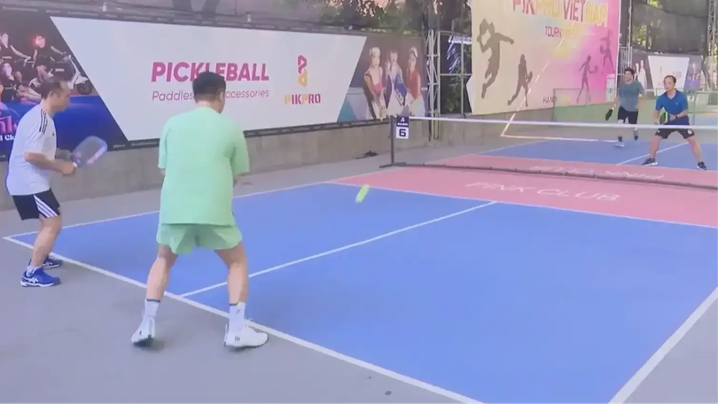 Sôi nổi giải Mini Pickleball tranh cúp Mùa Thu 2025