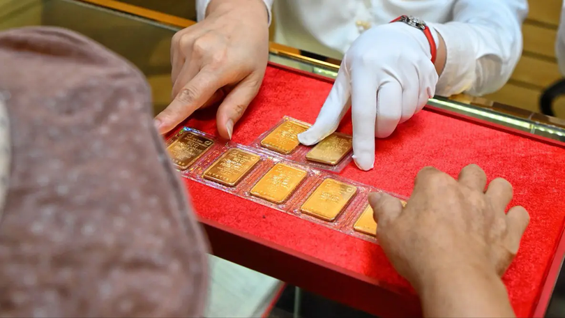 Ngân hàng đầu tiên ra mắt thương hiệu vàng miếng