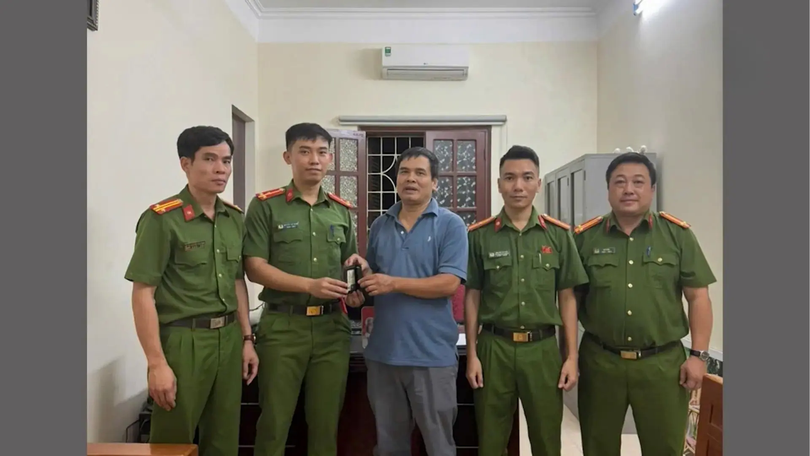 Công an Phường hỗ trợ người dân tìm lại tài sản
