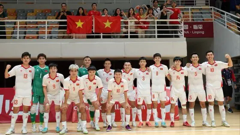 Futsal Việt Nam nằm ở nhóm hạt giống số 2 châu Á