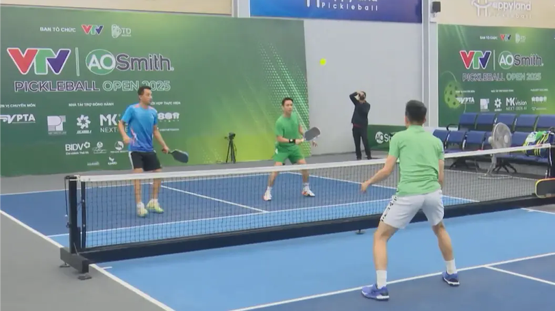 700 VĐV tranh tài tại VTV A.O. SMITH Pickleball Open 2025