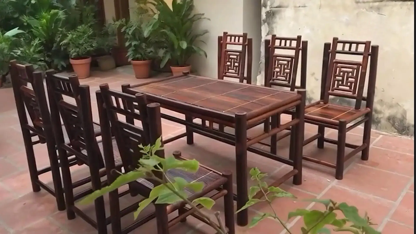 Bàn ghế tre trúc | Made in Hanoi | 24/10/2025