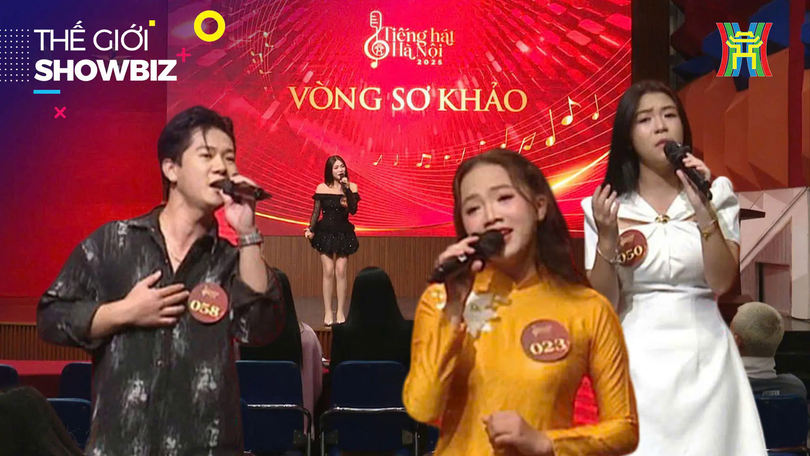 Sức nóng của Sơ khảo Tiếng hát Hà Nội 2025 | Thế giới Showbiz | 24/10/2025