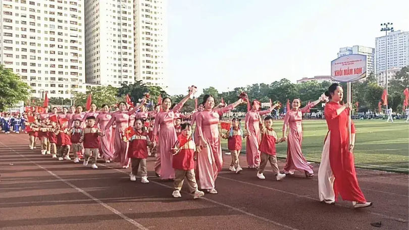 Sôi nổi Đại hội thể dục thể thao phường Hoàng Liệt