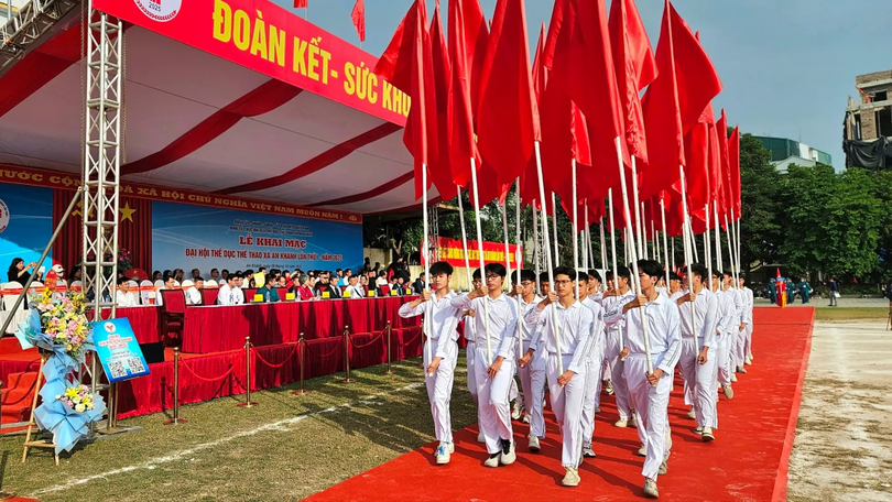 Đại hội thể dục thể thao xã An Khánh lần thứ nhất