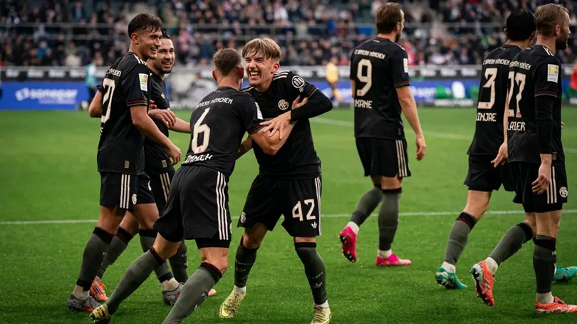 Bayern Munich tạo kỷ lục sau trận thắng trước Monchengladbach
