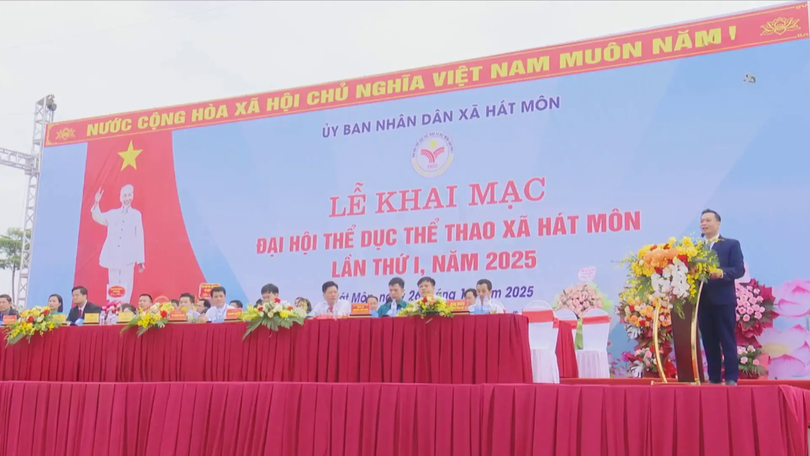 Đại hội Thể dục Thể thao xã Hát Môn lần thứ I