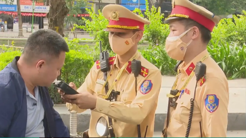 Xử phạt hàng nghìn tài xế vi phạm nồng độ cồn