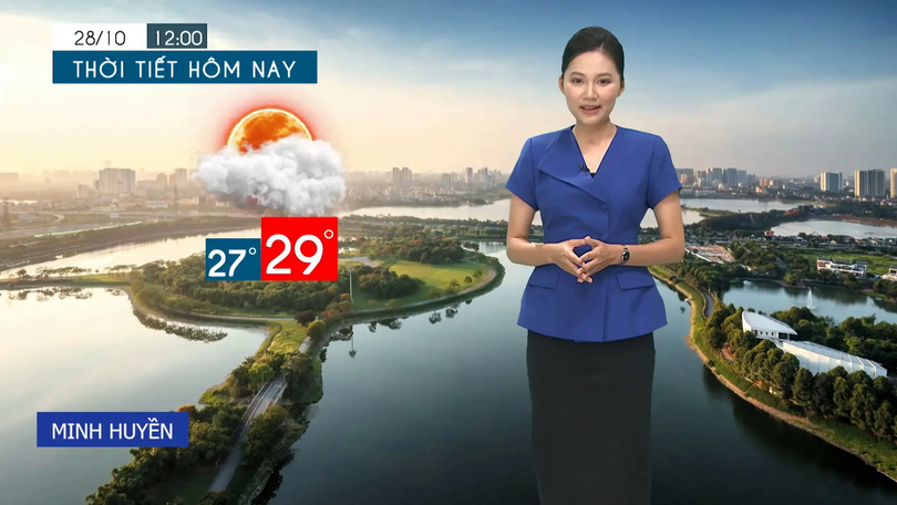 Dự báo thời tiết tối | 28/10/2025