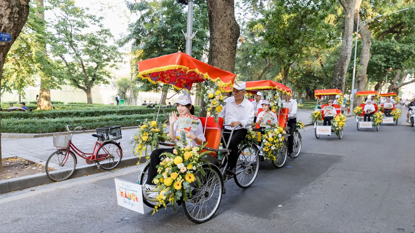 Du lịch Hà Nội tăng trưởng ấn tượng trong tháng 10/2025