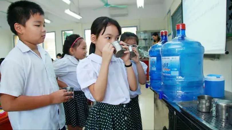 Kiểm soát nước uống và nước sinh hoạt trong trường học