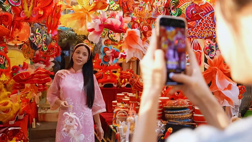 Trung thu trên phố Hàng Mã